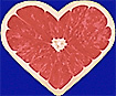 grapefruit heart